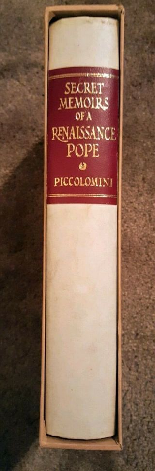 Folio Society: Secret Memoirs Of A Renaissance Pope - Piccolomini