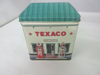 Vintage Advertising Promo Promotion Bank Texaco Tin Bank Station Gas Oil M - 52 3