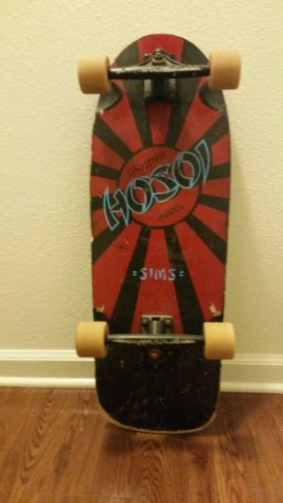Vintage Sims Christian Hosoi Limited Edition Rising Sun Skateboard Deck Reissue