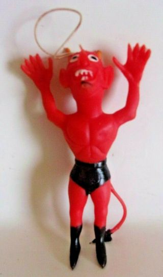 Ben Cooper Devil /demon Jiggler Rare Vg Oop Collectible Monster Horror Vintage