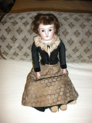 Sweet Antique German Kestner Cabinet Size Doll