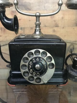 RARE ANTIQUE TELEFON A.  - B.  L.  M.  ERICSSON.  STOCKHOLM - MEXICO PORFIRIAN AGE 1890 3