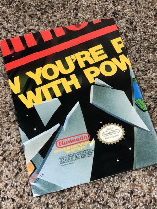 Vintage 1988 Nintendo Nes " Now You 