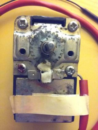 WB24X176 GE vintage oven thermostat with 40 