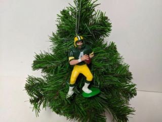 Vintage Custom Football Christmas Ornament Green Bay Packers Brett Favre