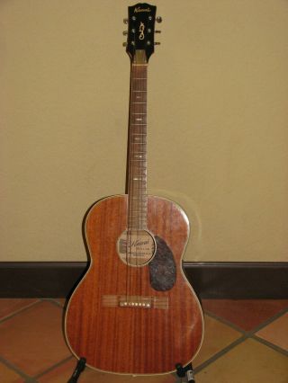 Vintage Kawai Acoustic Mahogany Guitar F611b