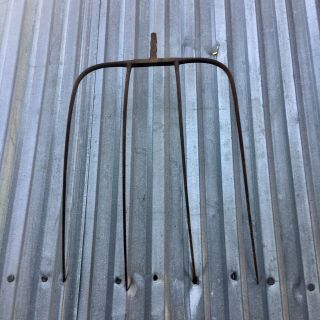 Giant Vintage 4 - Tine Prong Pitch Hay Fork Primitive Farm Tool Head