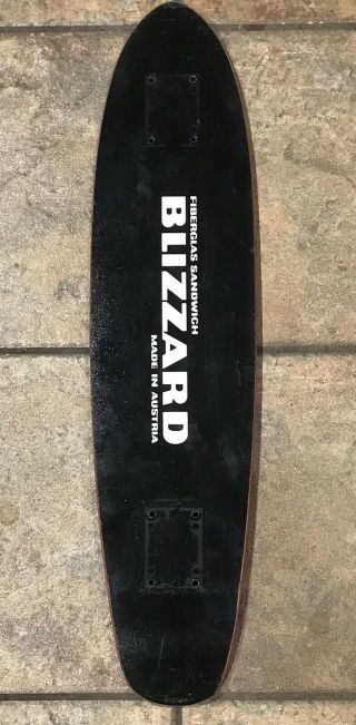 NOS Vintage Blizzard Freestyle Skateboard Deck 70s Composite 2