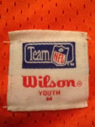 Vintage John Elway Denver Broncos 7 jersey Youth Medium Printed Bowl 3