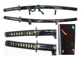 脇差拵・Ｗakizashi Koshirae/ Japanese Sword Fitting Antique