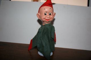 Vintage Reliable Toy Co.  Dopey Dwarf Hand Puppet Very Cool Green