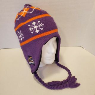 Knoxville Ice Bears Nordic Beanie Hat Hockey SPHL Argyle Pattern Adult 2