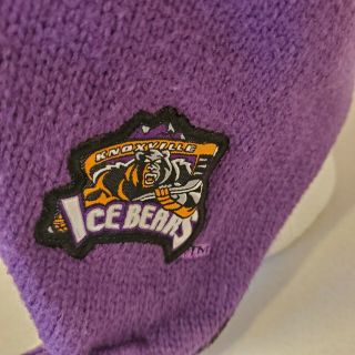 Knoxville Ice Bears Nordic Beanie Hat Hockey SPHL Argyle Pattern Adult 3