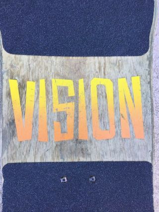 Vintage 1986 Vision Mark Gator Rogowski Pro Skateboard Independent Shredders 3