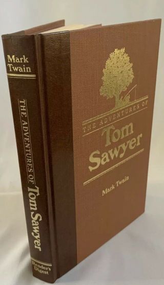 Vintage Readers Digest The Adventures Of Tom Sawyer Mark Twain 1985
