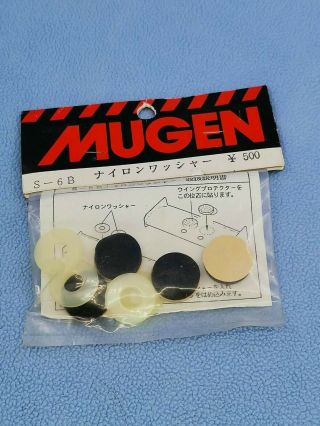 Vintage Mugen Seiki S - 6b 1/8 Buggy Sport Sport Wing Install Holder