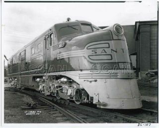 9gg116 Alco Historic Rp 1941 At&sf Santa Fe Railroad Loco 50 Chief
