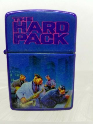 1993 Zippo Lighter Camel Cigarettes " The Hard Pack " Lighter