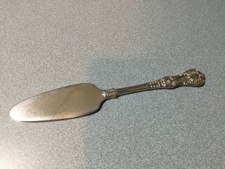 Tiffany & Co English King Sterling Cheese Server,  Solid Piece 6 7/8 " W/ Mono