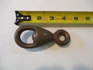 Newhouse Number 6 Bear Trap Swivel 100 Brass / Trapping / Vintage /