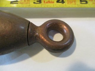 Newhouse Number 6 Bear trap Swivel 100 Brass / Trapping / Vintage / 3