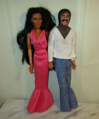 Vintage Sonny & Cher Doll By Mego Corp - 12 - 1/2 "