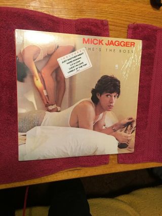 Vintage Mick Jagger “she’s The Boss” Vinyl
