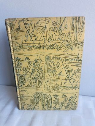Vintage Book 1947 The Adventures Of Huckleberry Finn By Mark Twain Illustrated