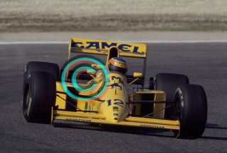 Racing 35mm Slide F1 Martin Donnelly - Lotus 1990 Portugal Formula 1