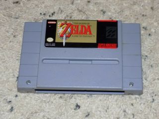 Rare Vintage Nintendo Snes Zelda Link To Past Video Game