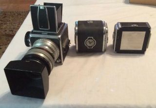 Hasselblad Medium Format Slr Film Camera &lens Kit Rare Antique