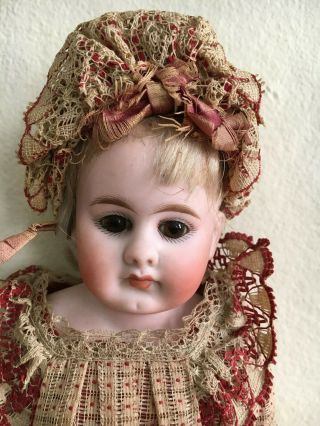 Belton 14 " French Bisque Doll 309 5 Antique Closed Mouth Clothes