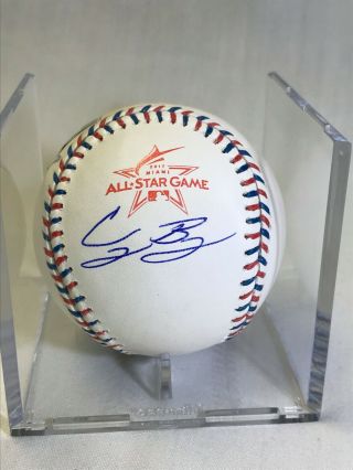 Cody Bellinger Signed 2017 All Star Baseball With Mlb Authentication Dodgers
