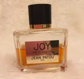 Jean Patou Joy Eau De Toilette 1.  0 Oz 30ml Splash Vintage 50 Full