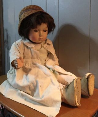Vintage American Character Composition & Cloth Doll 26 "
