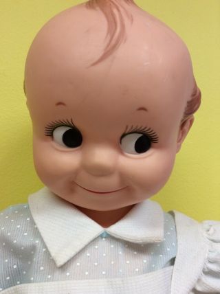 Vintage Cameo Kewpie Doll,  27 Inch Vinyl/plastic Doll