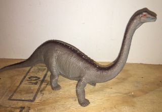 Vintage Imperial Prehistoric Apatosaurus Dinosaur Toy Figurine Figure K