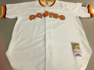 Tony Gwynn Signed / Autographed San Diego Padres Jersey 1984 (ironclad Sticker)