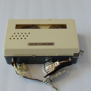 Vintage Ehrcorder Reel To Reel Portable Tape Recorder Japan 1960s