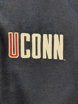 Vintage Nike UCONN Huskies Warmup Shooting Shirt Jacket Jersey XL 1990 ' s NCAA 3