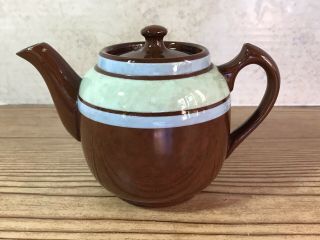 Vintage Sadler Single Serve Brown Betty Teapot