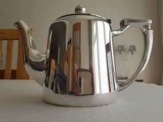 Vintage Mapping & Webb Art Deco Silver Plated Teapot
