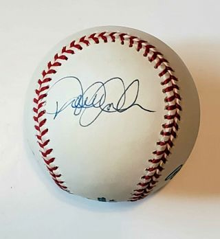 Derek Jeter Signed 1999 Official Major League World Series Baseball W/coa