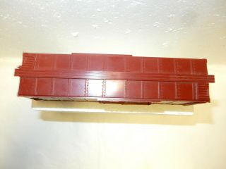 Vintage American Flyer Santa - Fe 24003 The Chief brown boxcar - S gauge - 1958 only 2