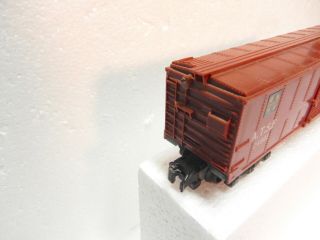Vintage American Flyer Santa - Fe 24003 The Chief brown boxcar - S gauge - 1958 only 3
