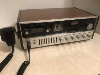 Vintage Realistic Trc - 55 Cb Transciever - 23 Channels With Mic - - Made In June