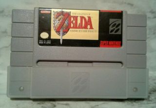 Vntg Snes The Legend Of Zelda: A Link To The Past - Nintendo -