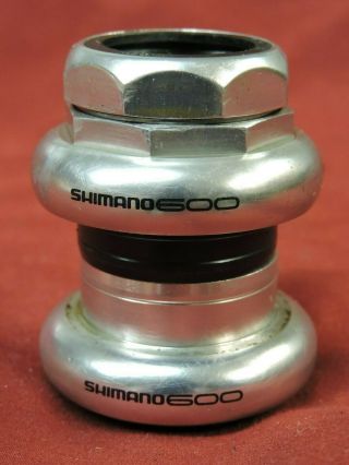 Vintage Shimano 600 Ultegra Hp - 6400 Alloy Headset English 1 " X 24 Tpi
