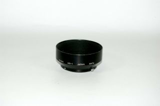 Vintage Nikon Hs - 1 Snap - On Lens Hood Shade For 50mm F1.  4