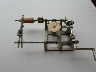 Vintage Morris Register Electric Wire Coil Winder Hand Crank Antique Radios 2